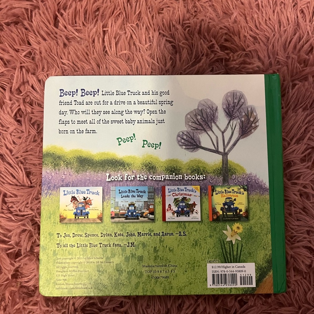 Little Blue Truck's Springtime Book - Picture 4 of 4